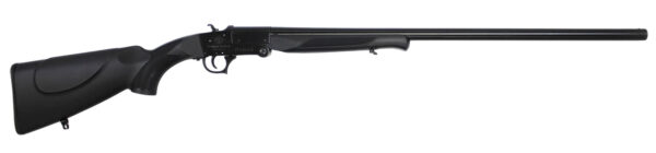 ATI ATIG20NMD26 Nomad 20 Gauge Break Open 3" 1rd 26" Matte Black Single Shot Vent Rib Barrel & Receiver, Fixed Black Synthetic Stock