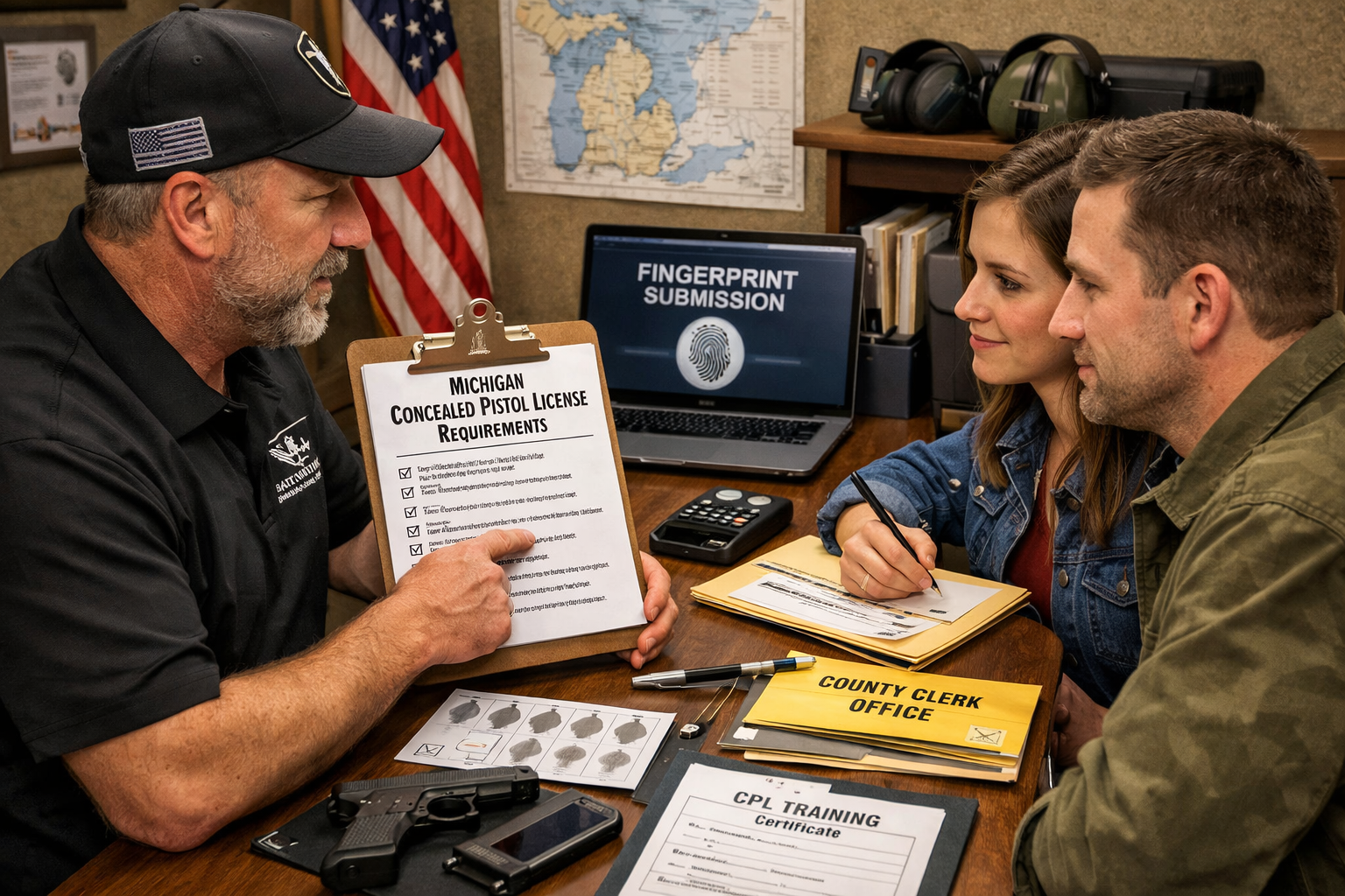 Concealed Pistol License Service in Battle Creek, Michigan