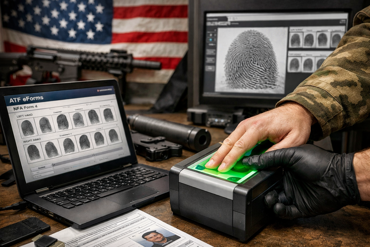 EFT Fingerprinting Service in Battle Creek, Michigan