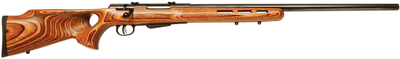 SAVAGE 25LW VARMINTER-T 204 - 24" ACU-TGR BLU/BRN LAM T-HOLE